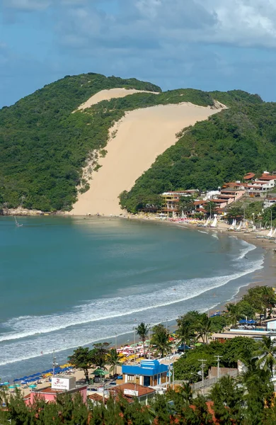 Ponta Negra beach and Morro do Careca, Natal, Rio Grande do Norte on November 11, 2003