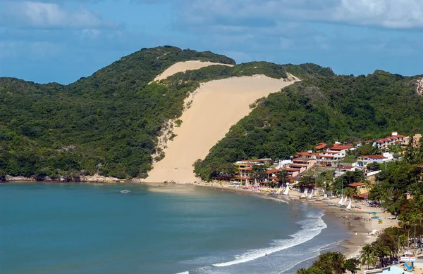 Ponta Negra beach and Morro do Careca, Natal, Rio Grande do Norte on November 11, 2003