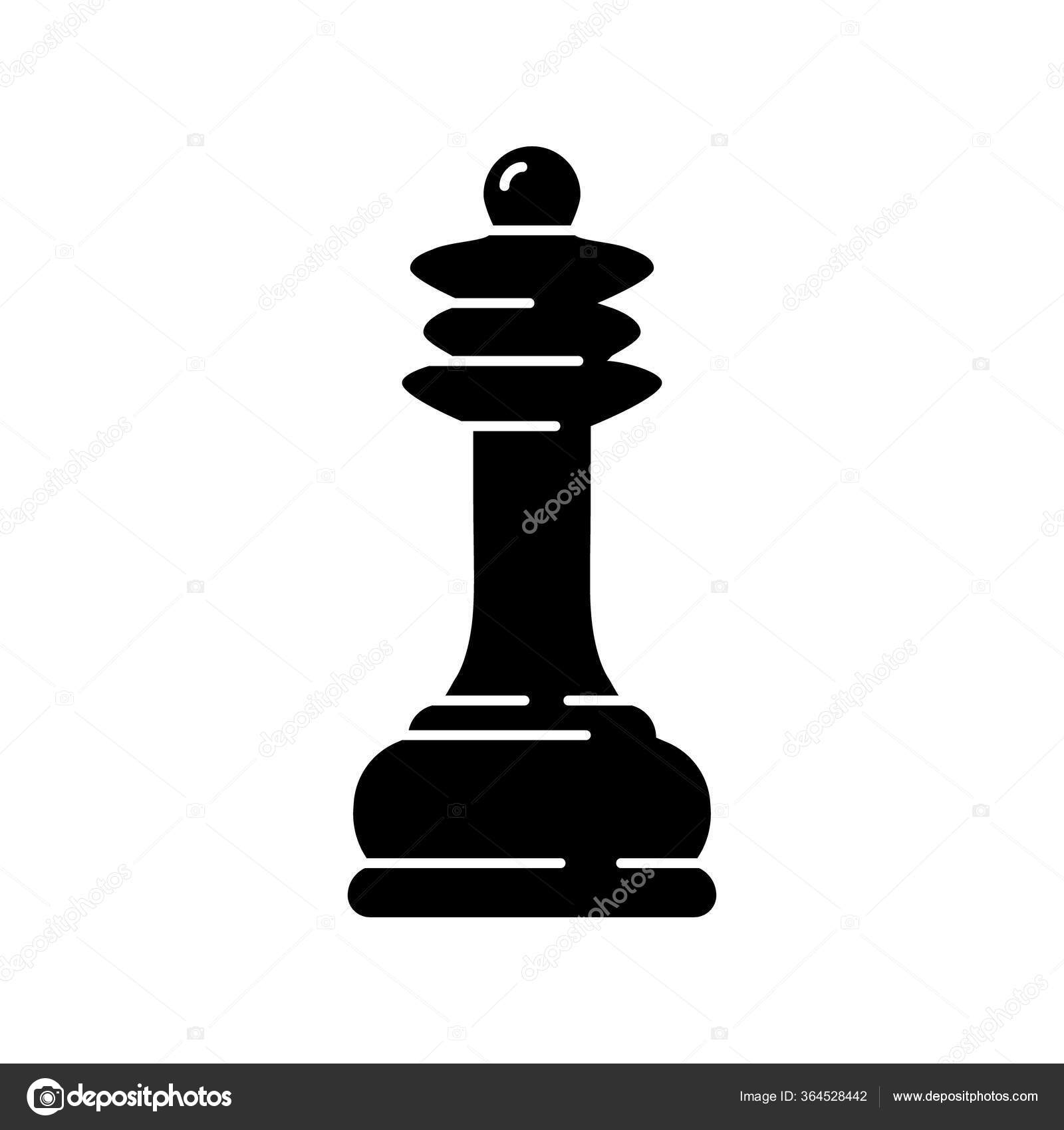 Isolated rook chess piece icon Royalty Free Vector Image