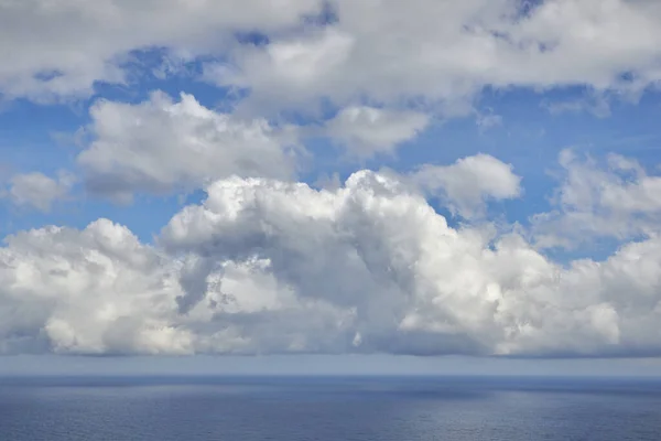 Clouds Sea Spring Morning — Stock Photo, Image