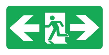 2 yönlü çıkış işareti