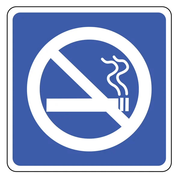 Smoking Smoke Vector Sign — Stock Vector