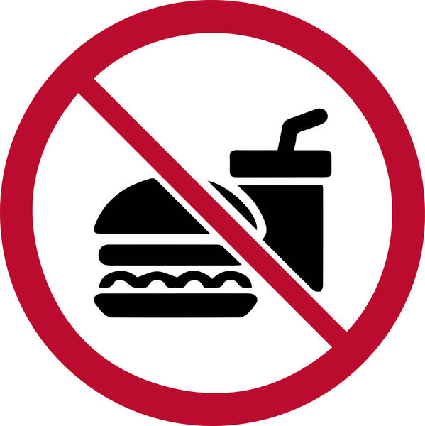 Не ешьте предупреждающий знак
