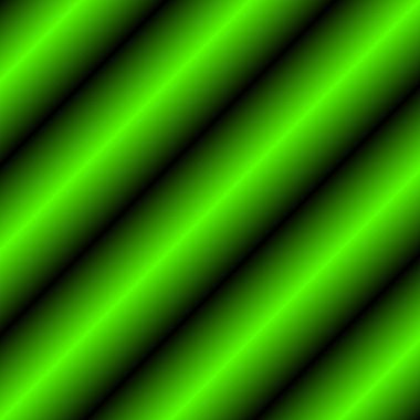 yeşilden siyaha doğru eğimli çeşitli doğrusal şekiller ve tasarımlar.