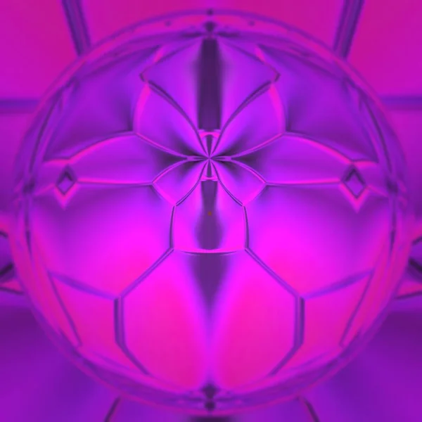 Geometrische Patronen Ontwerpen Kleuren Neon Roze Paars — Stockfoto