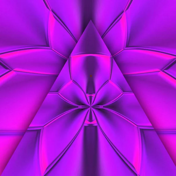 Motifs Géométriques Géométriques Dessins Dans Les Tons Rose Fluo Violet — Photo