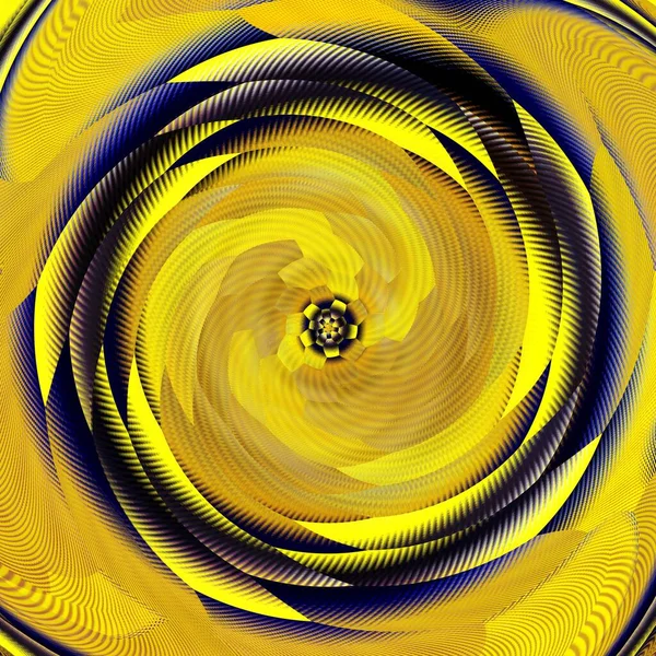 Tubo Plástico Pvc Amarillo Brillante Vivo Con Patrones Diseños Desenfoque — Foto de Stock