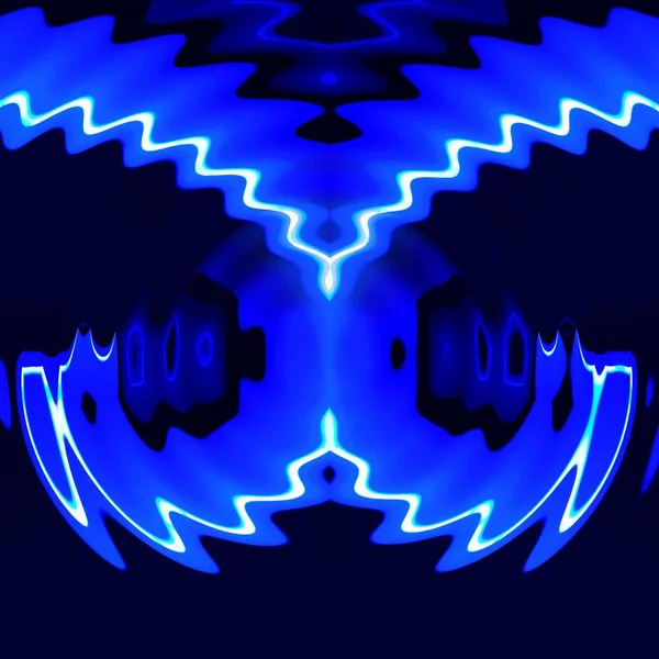 shades of bright neon blue and indigo colored symmetric intricate abstract patterns shapes and design on black backgrounds of bright neon blue and indigo colored symmetric intricate abstract patterns shapes and design on black background