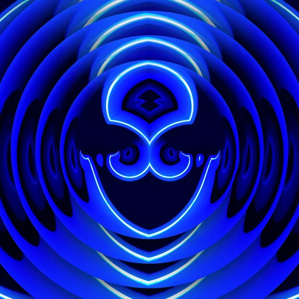 shades of bright neon blue and indigo colored symmetric intricate abstract patterns shapes and design on black backgrounds of bright neon blue and indigo colored symmetric intricate abstract patterns shapes and design on black background