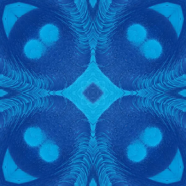 Shades Blue Geometric Shapes Patterns Designs — Stock Photo, Image
