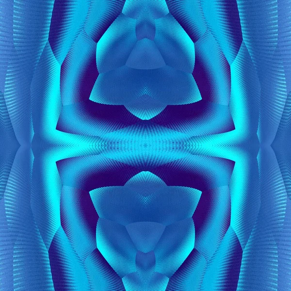 Tonos Azul Disco Luz Efecto Texturizado Formas Geométricas Patrones Diseños — Foto de Stock