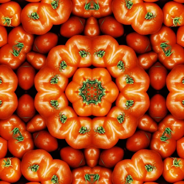 Close Imagens Abstratas Como Padrões Desenhos Mercado Tomate Orgânico Saboroso — Fotografia de Stock
