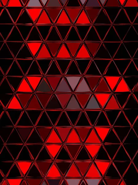 Żywe Czerwone Wzory Sita Współczesne Zakrzywione Wzory Wzory Czarnym Tle — Zdjęcie stockowe