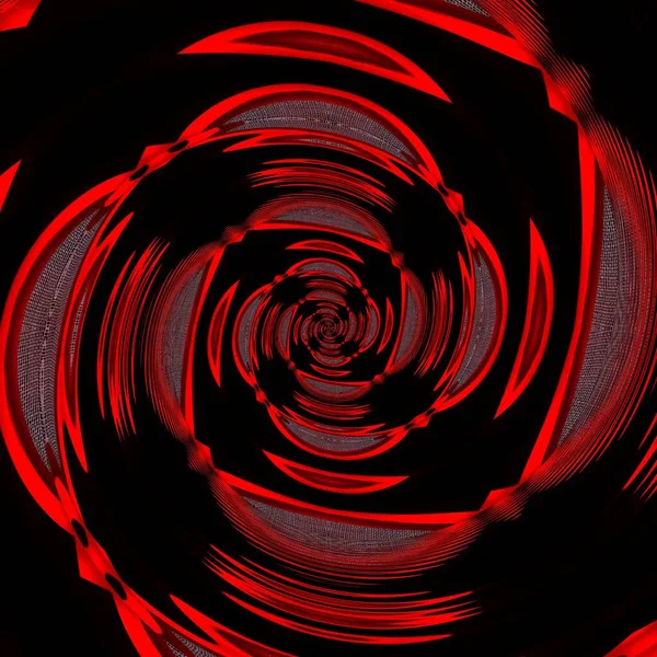 Motifs Tamis Rouge Vif Motifs Spirale Courbes Contemporaines Conception Sur — Photo