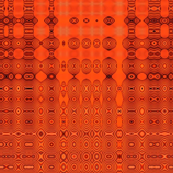 Odcienie Pomarańczowo Kolorowych Metalowych Rolet Ochronnych Przekształconych Skomplikowane Wzory Wzory — Zdjęcie stockowe
