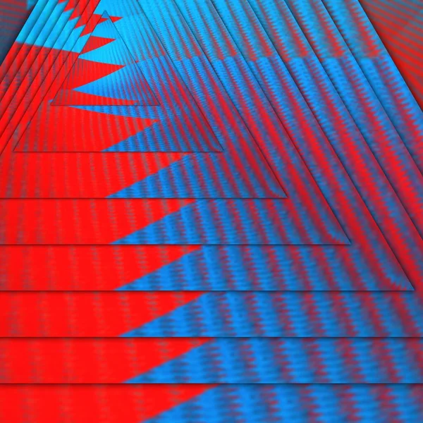 Nieuwe Retro Wave Kleurenpalet Rood Blauw Neon Kleuren Patronen Ontwerpen — Stockfoto