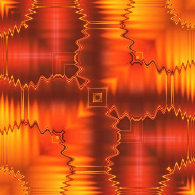 YELLOW altın altıgen tasarımı birçok çeşitli geometrik şekiller ve eşsiz kare format desenleri