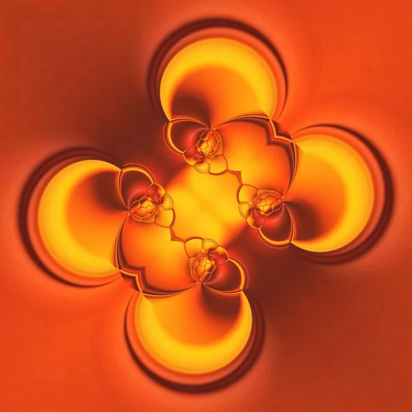 Diseño Hexagonal Oro Amarillo Muchas Formas Geométricas Intrincadas Diversas Patrones — Foto de Stock