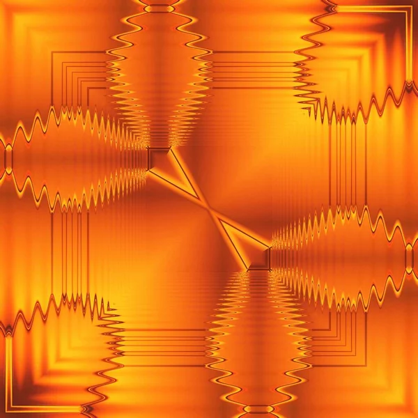 YELLOW altın altıgen tasarımı birçok çeşitli geometrik şekiller ve eşsiz kare format desenleri