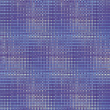 Birleştirici göz ve birçok paslanmaz çelik, esnek hortum parçalarını soyut desenler ve buz mavisi nokta efektli tasarımlar olarak ördü. 