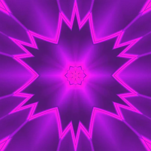 六角形のモザイクタイルの層を持つ鮮やかなネオンピンクと紫は その後 多くのパターンやデザインに変身 — ストック写真