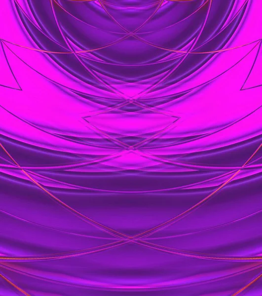 Яркий Неоново Розовый Фиолетовый Шестиугольными Слоями Мозаики Затем Трансформируется Многие — стоковое фото