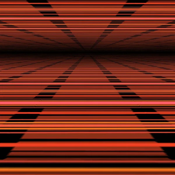 さまざまな幾何学的形状にイエローゴールドの線形シェード3D表面パターンとユニークなデザイン — ストック写真
