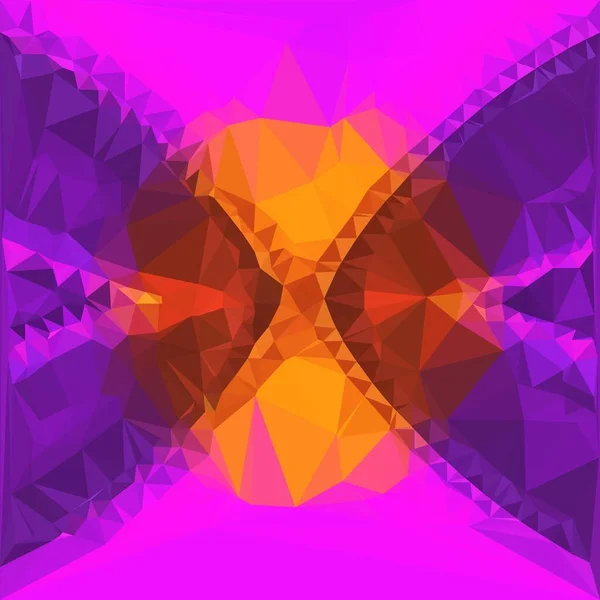 shades of bright neon purple with yellow gold flash into many intricate abstract patterns shapes and designs cubist triangulation effect