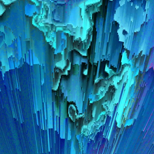 Resumo Tinta Vedação Tons Superfície Parede Escamosa Azul Com Roxo — Fotografia de Stock