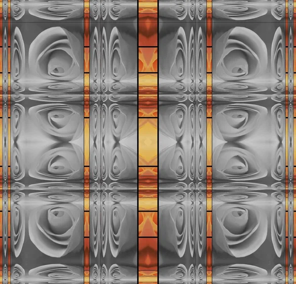 Collage Kollektion Aus Farbigen Orangefarbenen Blütenköpfen Kombiniert Mit Einer Strukturierten — Stockfoto
