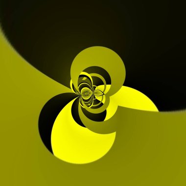 canlı sarı ve siyah güçlü geometrik şekiller ve desenler