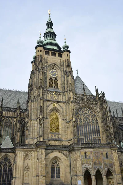 Prag Çek Cumhuriyeti Mart 2014 Aziz Vitus Katedrali — Stok fotoğraf