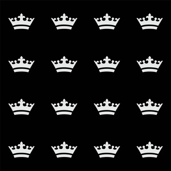 Kesintisiz beyaz taç modeldir. Siyah arka plan