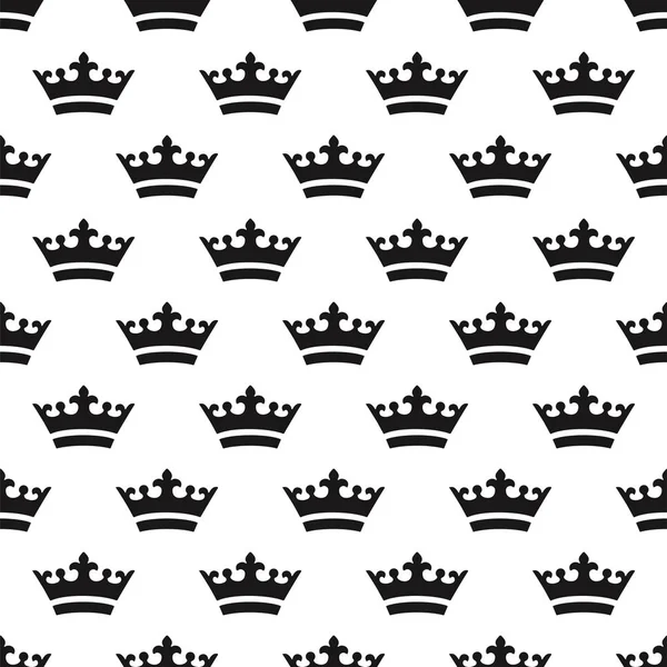 Yoğun yerleştirilmiş taç simgeleri ile Seamless Modeli.