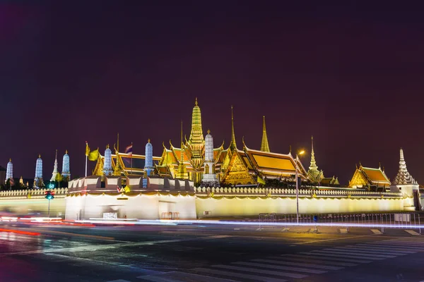 Μεγάλο Παλάτι Και Και Wat Phra Kaew Ναός Του Emerald — Φωτογραφία Αρχείου