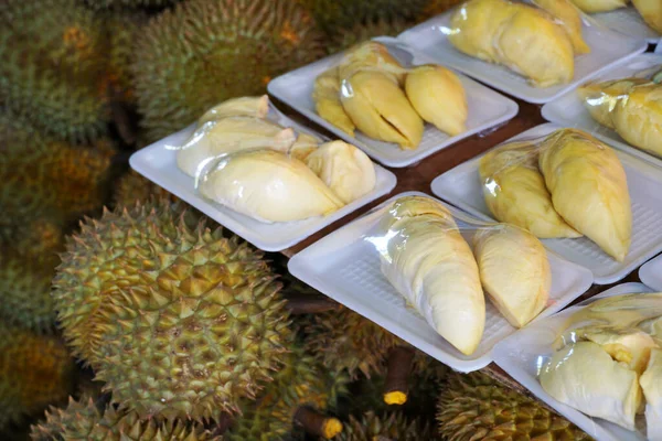Durian, Durian arkaplanlı Tropikal Meyveler Kralı..