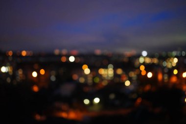  fotoğraf bokeh gece şehri                           