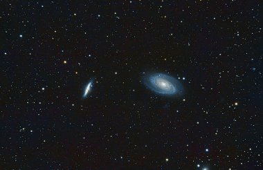 M81 ve M82 Galaksileri. Bode ve Puro Galaksileri