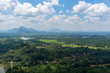 Sisli vadinin güzel manzarası 