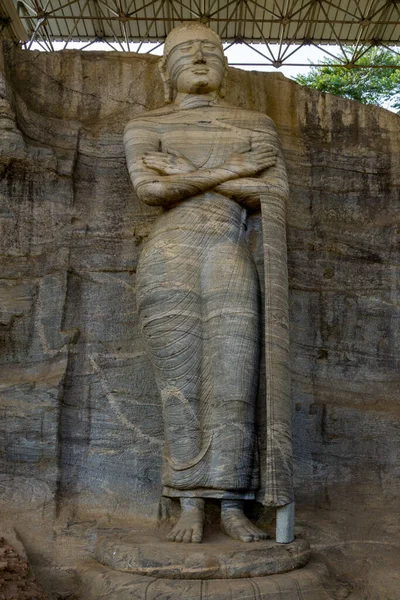 Статуя Будди Стародавній Темряві — стокове фото