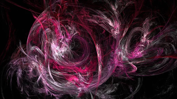 Rosa rosa curvas y ondas fondo abstracto — Foto de Stock