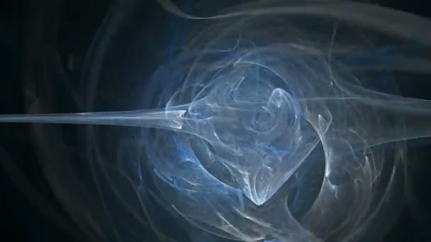 Lite холодний синій візерунок абстрактний рух фону — стокове відео