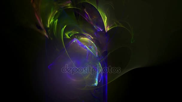 彩色激光图案抽象运动背景 — 图库视频影像