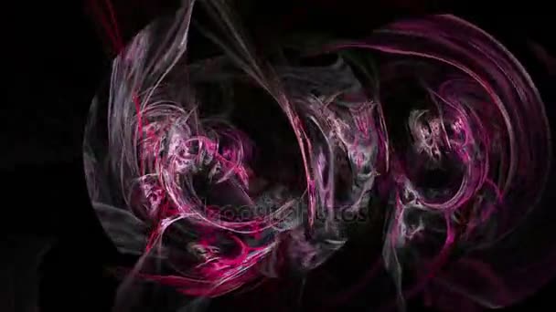 Цветной малиновый рисунок абстрактный фон движения — стоковое видео
