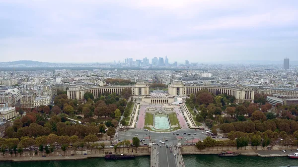 Paris Flygfoto fältet av fördärvar — Stockfoto