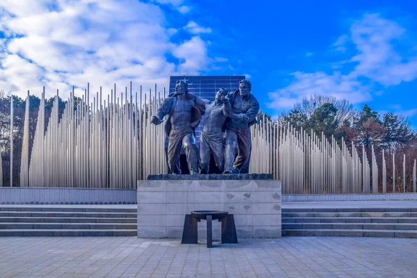 Gwangju Memorial Park Maj Gwangju Demokratiseringsrörelse — Stockfoto