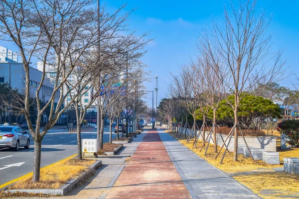 Gwangju City Street View — Stock Photo, Image
