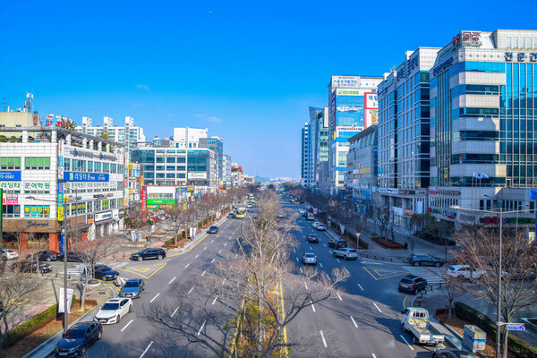 Вид на улицу Кванги-Сити
