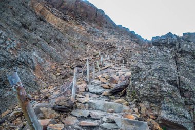 Jade Dağı Manzarası - Tayvan Adası 'nın en yüksek dağı 