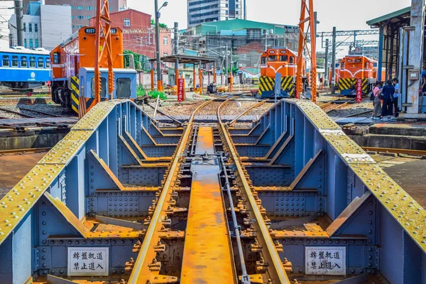 台湾长华铁路圆房 — 图库照片